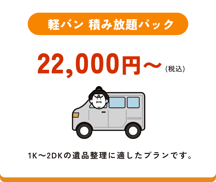 ミニパック 6,000円〜(税込)